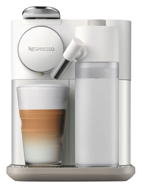 nespresso gran lattissima espresso machine  delonghi white  latte love