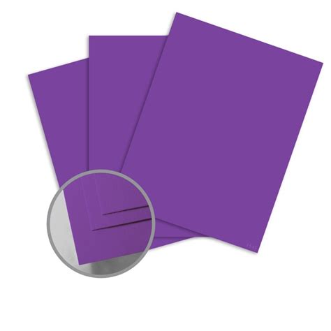 purple card stock      lb cover vellum colorplan card