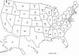 Stati Ausmalen Staaten Ausmalbild Capitals Uniti Mappa Malvorlage Game sketch template
