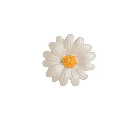 Daisy Lapel Pin National Flower Of Belgium For