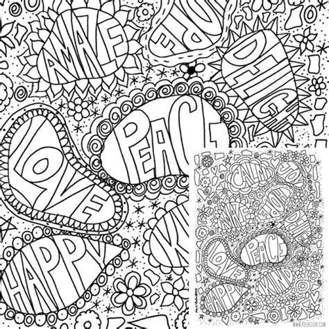 kind words printable coloring page instantly