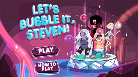 Let’s Bubble It Steven Steven Universe Games Cartoon Network
