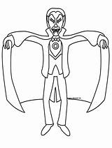Vampire Coloring Pages Dracula Count Cartoon Outline Cliparts Printable Clipart Kids Print Simple Library Attribution Forget Link Don Popular Monster sketch template