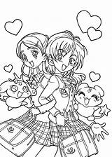Coloring Pages Anime Printable Girl Print Valentines Choose Board Bestofcoloring Via Educativeprintable Dibujos sketch template