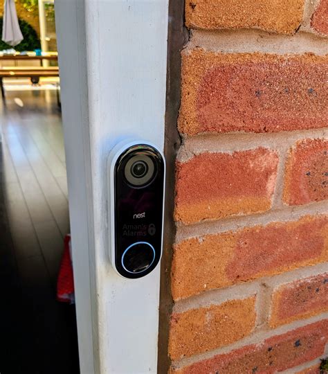 amans alarms nest  doorbell install  rugby