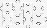 Puzzle Jigsaw Rompecabezas Plantilla Jig Saw Piezas Parallel Pngegg Pieza Favpng sketch template