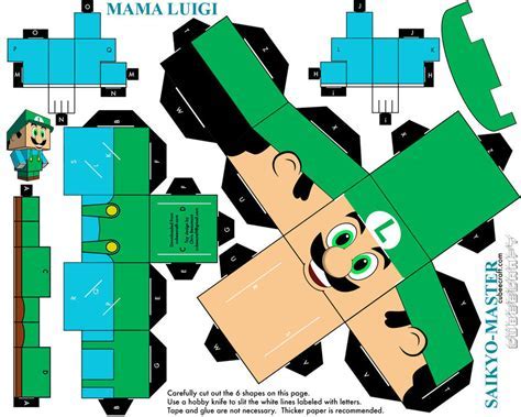 Papercraft Saga Mario Bross   Taringa!