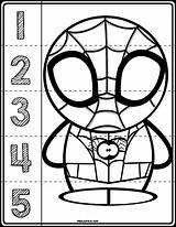 Superhero Preschool Counting Rompecabezas Prekautism Tracing Lessons Didactico Printables Maths Letters sketch template