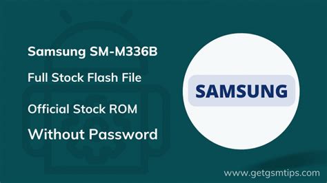 firmware  samsung   sm mb flash file