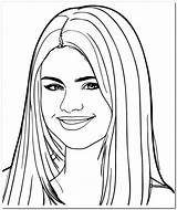 Selena Gomez Coloring Drawing Pages Demi Lovato Step Drawings Easy Paintingvalley Getcolorings Getdrawings Popular Color sketch template