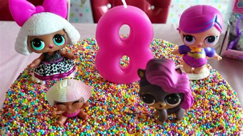 lol surprise themed birthday party decorations  cake  cute youtube