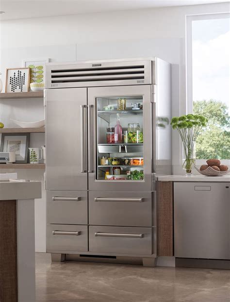 large glass door refrigerators pro  full size refrigeration