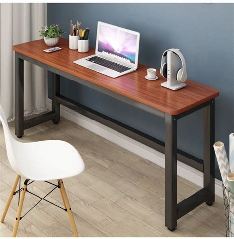 narrow computer table buy  product xfactor deal limited desk