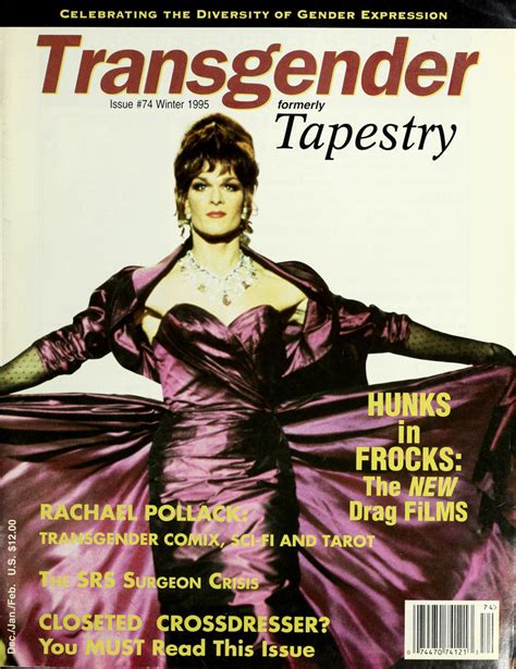 Transgender Tapestry Issue 74 Winter 1995 Digital Transgender Archive