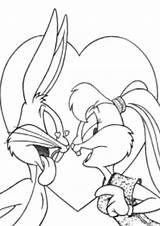 Looney Tunes Bugs Lola Colorear Lapiz Italks Colouring Tweety sketch template