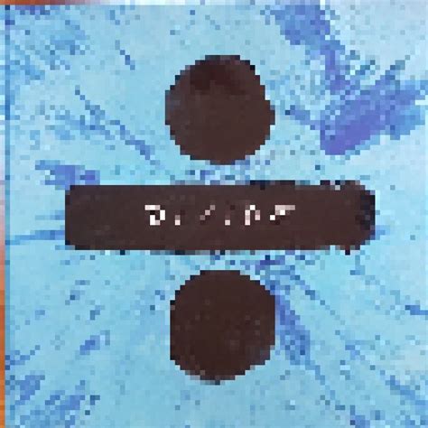 divide  lp cd  limited edition special edition blaues vinyl von ed sheeran
