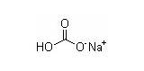 Sodium Bicarbonate Molecular Structure sketch template