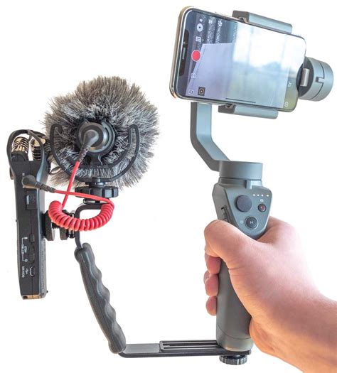franken cam dji osmo mobile   zoom hn rode external mic iphone  gopro automated home