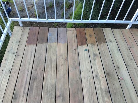 giving  life    wood deck    emily henderson deck stain colors
