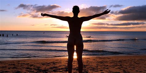 north east skinny dip naked masses take the plunge in northumberland s