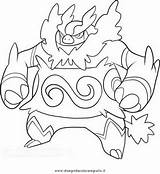 Pokemon Emboar Coloring Pages Tepig Pignite Foto Template sketch template