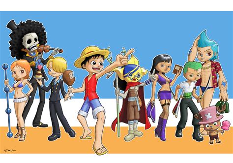 One Piece Straw Hat Crew By Zedew On Deviantart