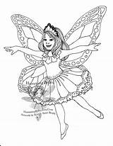 Coloring Fairy Butterfly Pages Monarch Wings Doll Illustration Getdrawings Illustrations Paper Titled Second sketch template
