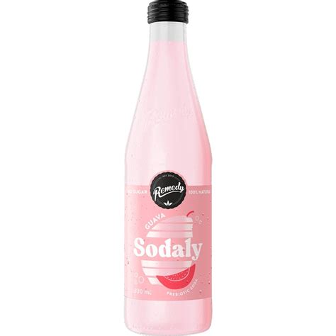 remedy sodaly guava ml woolworths
