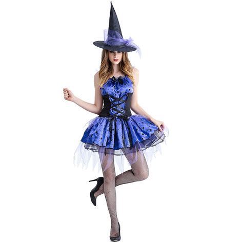 Plus Size Sexy Women Witch Costumes Adult Magic Moment