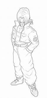 Trunks Coloreo Lineart sketch template