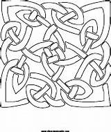 Coloring Celtic Knot Square Pages Designs Printable Adult Popular Collection sketch template