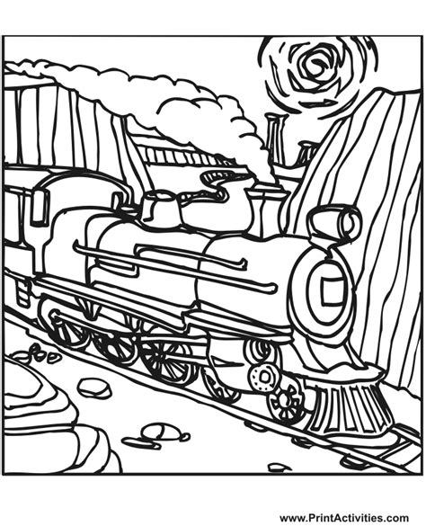 steam engine james coloring pages   steam engine