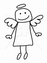 Angel Clipart Moroni Clipartmag sketch template