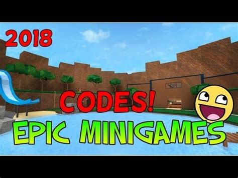 epic minigames codes work  youtube