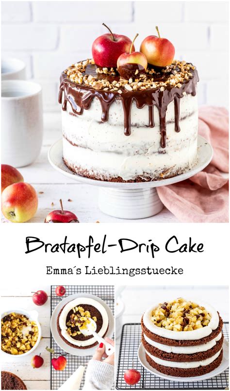 bratapfel drip cake pinterest 1 emma s lieblingsstücke