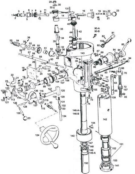 bridgeport  head parts diagram