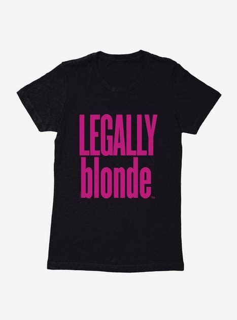 Legally Blonde Title Logo Womens T Shirt Boxlunch