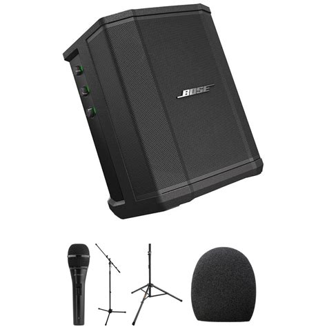 bose  pro performance kit  speaker stand microphone mic
