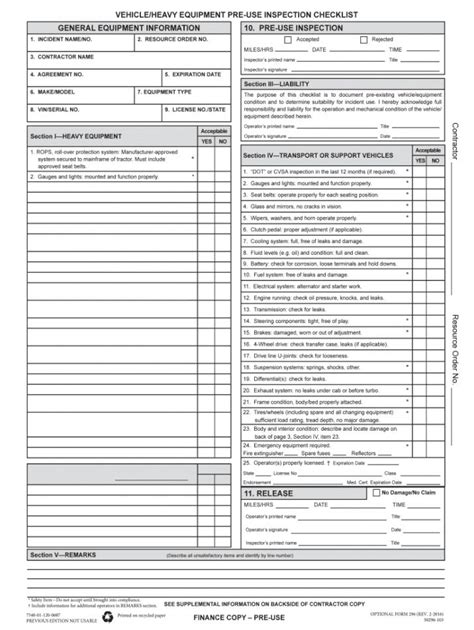 printable equipment inspection forms sign  fill   sign