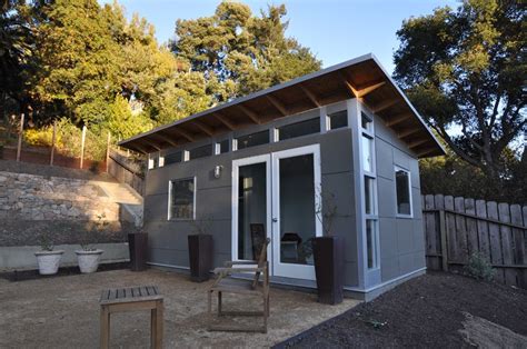 studio shed  modern prefab backyard studios