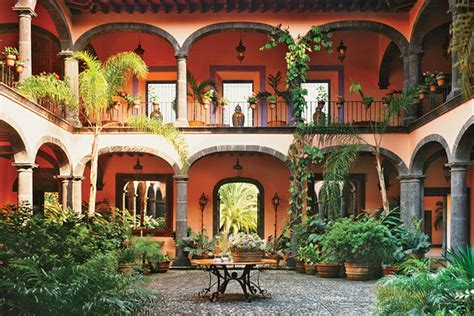 mexican hacienda style house plans browse    hacienda style homes penyanyi
