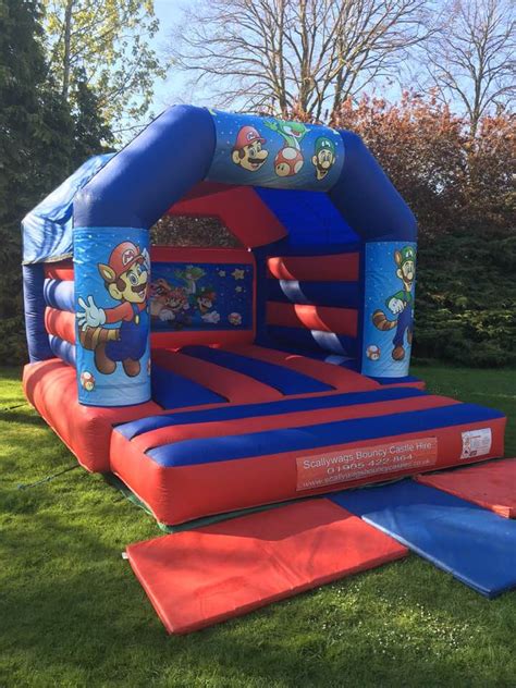 Large Super Mario Brothers Bouncy Castle