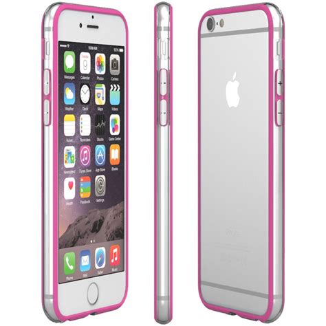 bumper hoesje apple iphone  roze goed beschermd mobilesuppliesnl