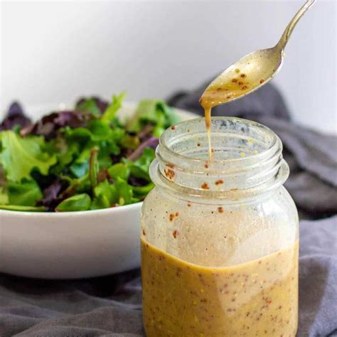 ingredient honey mustard salad dressing oil   veganish