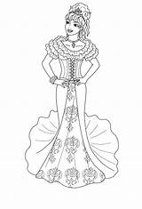 Principessa Milena Principesse Colorkid Princesse Prinzessin Ragazze Princesinhas Princesses Piccole sketch template