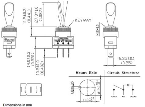 lighted switch wiring diagram