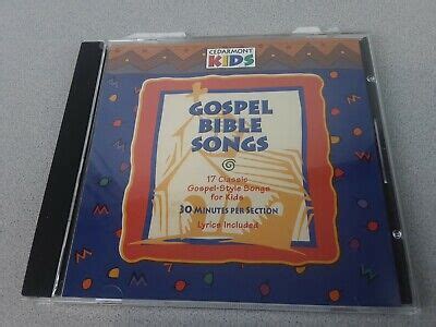 cedarmont kids gospel action songs  cd  classic gospel style songs