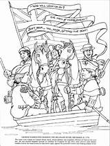 Revolution Coloring Pages French Revere Paul Printable Getcolorings Color sketch template