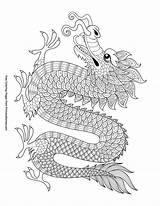 Drachen Chinesische Ausmalbilder Chinesischer Drache Primarygames sketch template