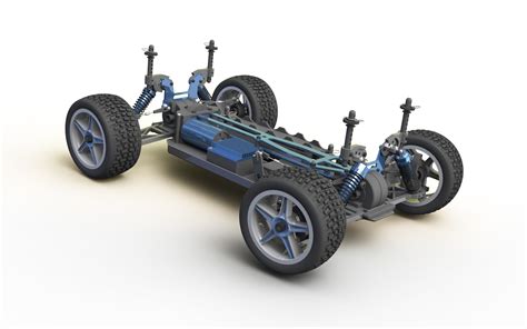 rc car solidworks model alex louden